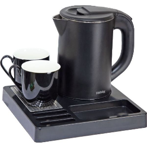 HOBBY ΞΕΝΟΔΟΧ ΣΕΤ ΚΑΛΩΣΟΡΙΣΜΑΤΟΣ TOUCH 0.8LT 1200W ΜΑΥΡΟ HWT-50075