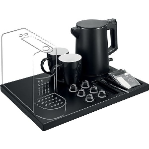 LIFE GRAND WELCOME BLACK WOOD ΔΙΣΚΟΣ ΚΑΛΟΣΩΡΙΣΜΑΤΟΣ ΜΕ ΒΡΑΣΤΗΡΑ 0.8L 1300W 221-0456