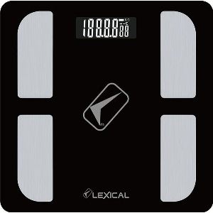 LEXICAL LBS-4370 ΓΥΑΛΙΝΗ ΗΛΕΚΤΡΟΝΙΚΗ ΖΥΓΑΡΙΑ ΜΠΑΝΙΟΥ ΜΕ ΛΙΠΟΜΕΤΡΗΣΗ