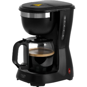 ADLER DRIP COFFEE MAKER 0.6L BLACK AD4381B