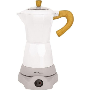 JOCCA ELECTRIC ITALIAN COFFE MACHINE NATURE LINE WHITE J-2188