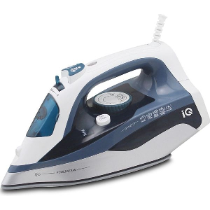 ΗΛΕΚΤΡΙΚΟ ΣΙΔΕΡΟ IQ EI-861 BLUE 2400W ΜΕ ΚΕΡΑΜΙΚΗ ΠΛΑΚΑ ΚΑΙ ΣΥΝΕΧΟΜΕΝΗ ΠΑΡΟΧΗ 25G/MIN
