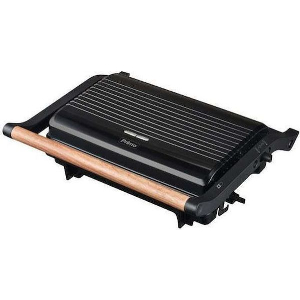 PRIMO PRPT-40492 ΤΟΣΤΙΕΡΑ PANINI 1000W WOODEN/ΜΑΥΡΗ 400492