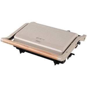 PRIMO PRPT-40493 ΤΟΣΤΙΕΡΑ PANINI 1000W WOODEN/ΓΚΡΙ 400493