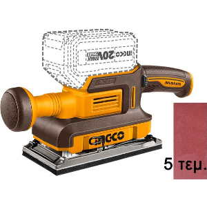 ΠΑΛΜΙΚΟ ΤΡΙΒΕΙΟ ΜΠΑΤΑΡΙΑΣ 20V LI-ION SOLO INGCO CFSLI2031