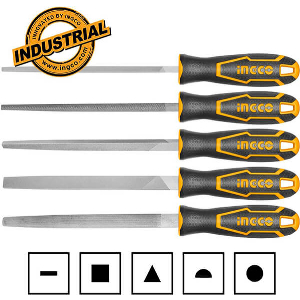 ΣΕΤ 5 ΤΕΜ. ΛΙΜΕΣ ΣΙΔΗΡΟΥ 200MM INGCO HKTFS0508