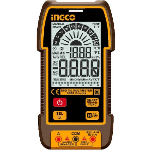 ΨΗΦΙΑΚΟ ΠΟΛΥΜΕΤΡΟ 600V TRUE RMS ΜΕΤΡΗΣΗ AC/DC/ΑΝΤΙΣΤΑΣΗΣ/ΧΩΡΗΤΙΚΟΤΗΤΑΣ/ΣΥΧΝΟΤΗΤΑΣ/NCV INGCO DM16004