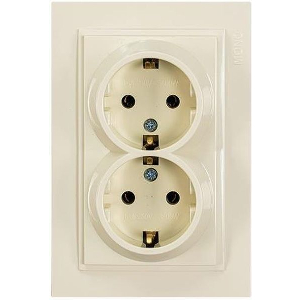 EUROLAMP ΠΡΙΖΑ ΣΟΥΚΟ ΔΙΠΛΗ ΧΩΝΕΥΤΗ 16A ΜΠΕΖ