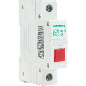 GEYER LED ΛΥXΝΙΑ 1Θ 1Φ ΚΟΚΚΙΝΗ