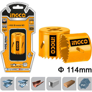 ΠΟΤΗΡΟΤΡΥΠΑΝΟ BI-METAL 114MM INGCO HSB101141