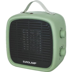 EUROLAMP ΑΕΡΟΘΕΡΜΟ ΚΕΡΑΜΙΚΟ 1200W ΠΡΑΣΙΝΟ ΜΕΝΤΑΣ 300-41355