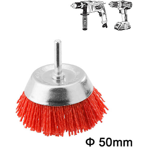 ΒΟΥΡΤΣΑ NYLON ΜΕ ΞΟΝΑ ΓΙΑ ΔΡΑΠΑΝΟ 50MM INGCO WB30505