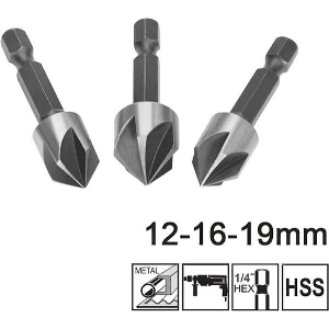 ΦΡΕΖΕΣ ΜΕΤΑΛΛΟΥ 12-16-19MM ΣΕΤ 3 ΤΕΜ. INGCO DBCS0031