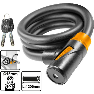 ΚΛΕΙΔΑΡΙΑ ΣΥΡΜΑΤΟΣΧΟΙΝΟ ΠΟΔΗΛΑΤΟΥ ΜΕ ΚΛΕΙΔΙ 15MM X 120CM INGCO DBK151201
