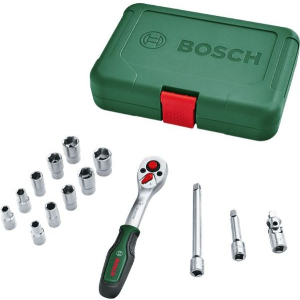 ΣΕΤ 14 ΤΕΜ ΚΑΣΤΑΝΙΑ 1/4 BOSCH ΜΕ ΚΑΡΥΔΑΚΙΑ ΚΑΣΕΤΙΝΑ 1600A02BY0