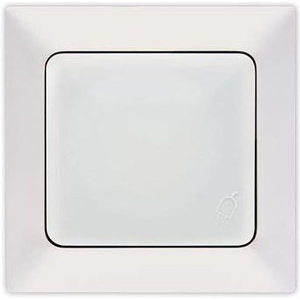 EUROLAMP ΠΡΙΖΑ ΣΟΥΚΟ ΚΑΠΑΚΙ 16A ΛΕΥΚΗ ΜΕ ΠΑΙΔΙΚΗ ΠΡΟΣΤΑΣΙΑ