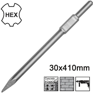 HEX ΒΕΛΟΝΙ ΜΕ ΚΥΛΙΝΔΡΙΚΟ ΣΤΕΛΕΧΟΣ INGCO DBC0314101