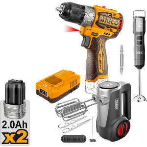 ΕΡΓΑΛΕΙΑ ΜΠΑΤΑΡΙΑΣ 16V LI-ION ΣΕΤ 3 ΤΕΜ. INGCO CKLI1638