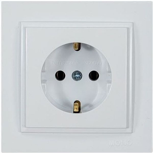 EUROLAMP ΠΡΙΖΑ ΣΟΥΚΟ 16A ΛΕΥΚΗ