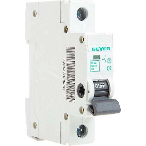 GEYER ΔΙΑΚΟΠΤΗΣ ΡΑΓΑΣ 1P 40A