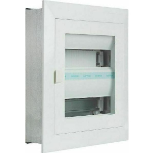 GEYER ΠΙΝΑΚΑΣ XΩΝΕΥΤΟΣ ΔΕΛΤΑ 2X12Θ ΔΙΑΦΑΝΗ ΠΟΡΤΑ IP30