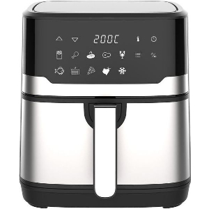 JOCCA DIGITAL AIR FRYER 6.5L SILVER J-2719