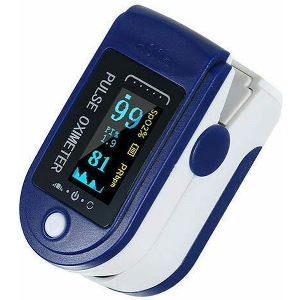 LAMTECH PULSE OXIMETER BLUE/WHITE LAM111887