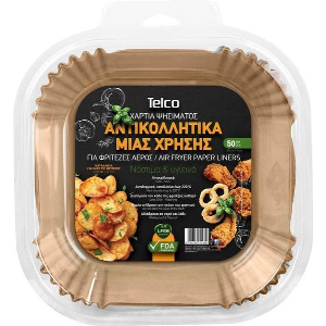 ΑΝΤΙΚΟΛΛΗΤΙΚΑ ΧΑΡΤΙΑ ΦΡΙΤΕΖΑΣ ΑΕΡΟΣ TELCO 20X4.5CM ΣΕΤ 50 ΤΕΜΑΧΙΩΝ ΤΕΤΡΑΓΩΝΑ
