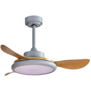 ΑΝΕΜΙΣΤΗΡΑΣ ΟΡΟΦΗΣ 35W EUROLAMP 300-25038 ΓΚΡΙ/ΞΥΛΟ