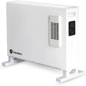 HOMEVERO CONVECTION HEATER TURBO FAN WITH REMOTE CONTROL 3 HEAT SETTINGS 750/1250/2000W