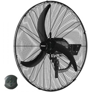 ΑΝΕΜΙΣΤΗΡΑΣ ΕΠΙΤΟΙΧΙΟΣ ΜΕ RC 110W PRIMO PRWF-80561 ΜΑΥΡΟΣ