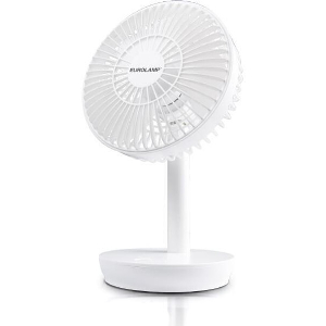 ΑΝΕΜΙΣΤΗΡΑΣ ΕΠΙΤΡΑΠΕΖΙΟΣ 9W EUROLAMP 300-20508 ΕΠΑΝΑΦΟΡΤΙΖΟΜΕΝΟΣ ΛΕΥΚΟΣ