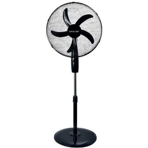 ΑΝΕΜΙΣΤΗΡΑΣ ΟΡΘΟΣΤΑΤΗΣ 60W EUROLAMP 300-20014 ΜΑΥΡΟ