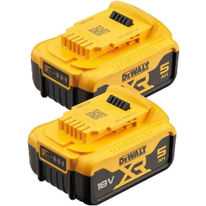 SET ΜΠΑΤΑΡΙΕΣ DEWALT 18V LI-ION XR 5AH KIT 2 TEMAXIA DCB184P2