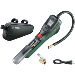 ΑΕΡΟΣΥΜΠΙΕΣΤΗΣ ΜΠΑΤΑΡΙΑΣ BOSCH EASY PUMP 3.6V + ΘΗΚΗ ΠΟΔΗΛΑΤΟΥ + ΑΝΤΑΠΤΟΡΑ 0603947002