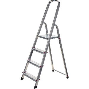 ΣΚΑΛΑ ΑΛΟΥΜΙΝΙΟΥ KRAUSE 3+1 ΣΚΑΛΟΠΑΤΙΑ 1.50Μ MAX LOAD 150KG