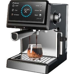 ΜΗΧΑΝΗ ESPRESSO PREM-40542 PRIMO 3ΣΕ1 20BAR DIGITAL ΜΑΥΡΗ-INOX