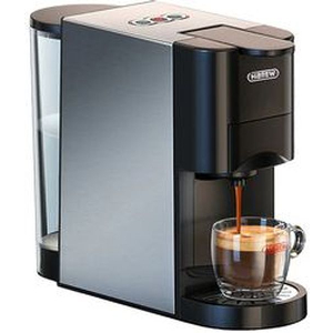 HIBREW ΚΑΦΕΤΙΕΡΑ ΓΙΑ ΚΑΨΟΥΛΕΣ H3A 4ΣΕ1 19BAR (ΜΑΥΡΟ/ΑΣΗΜΙ)