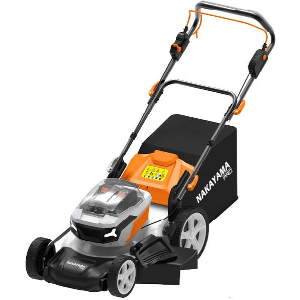 NAKAYAMA PRO EC1730X44 ΜΗΧΑΝΗ ΓΚΑΖΟΝ ΑΥΤΟΚΙΝΟΥΜΕΝΗ ΜΠΑΤΑΡΙΑΣ BRUSHLESS 42V,2X4AH,ΚΟΠΗ 47CM