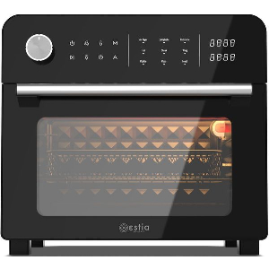 ESTIA ΦΡΙΤΕΖΑ ΑΕΡΟΣ - ΦΟΥΡΝΑΚΙ TITAN CHEF 1700W 23LT ΜΕ 9 ΠΡΟΓΡΑΜΜΑΤΑ ΜΑΓΕΙΡΕΜΑΤΟΣ 06-27483