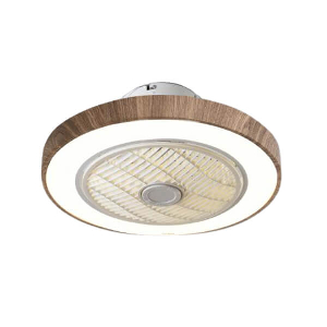 ΑΝΕΜΙΣΤΗΡΑΣ ΜΠΛΑΦΟΝΙΕΡΑ 12'' LED AURORAWOOD DC30W ΚΑΦΕ ΞΥΛΟ ΜΕ ΤΗΛΕΧΕΙΡΙΣΤΗΡΙΟ 02-00190
