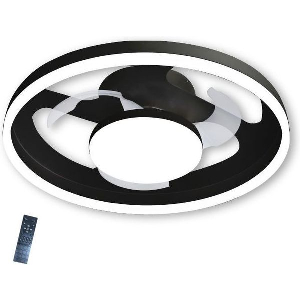ΑΝΕΜΙΣΤΗΡΑΣ ΟΡΟΦΗΣ PRCF-80725 PRIMO 20'' 50ΕΚ. ΜΕ RC 1ΦΩΣ LED 3 ΦΤΕΡΑ ΜΑΥΡΟΣ
