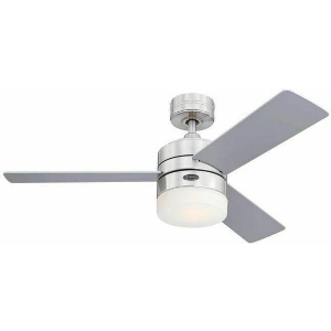 ΑΝΕΜΙΣΤΗΡΑΣ ΟΡΟΦΗΣ WESTINGHOUSE 42''/105CM ALTA VISTA SATIN CHROME/SILVER-WENGUE BLADES