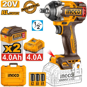 ΜΠΟΥΛΟΝΟΚΛΕΙΔΟ ΚΡΟΥΣΤΙΚΟ ΜΠΑΤΑΡΙΑΣ 20V LI-ION 550-700NM INGCO CIWLI2055E