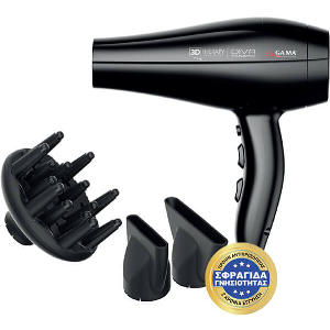 ΣΕΣΟΥΑΡ ΕΠΑΓΓΕΛΜΑΤΙΚΟ 2300W GAMA GH-3536 ΜΕ ΙΟΝΙΣΤΗ KAI 3D THERAPY DIVA CERAMIC 3D