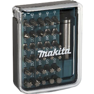 ΣΕΤ 31 ΤΕΜ MAKITA ΜΥΤΕΣ 25MM + ΑΝΤΑΠΤΟΡΑΣ + ΚΑΣΕΤΙΝΑ D-34936
