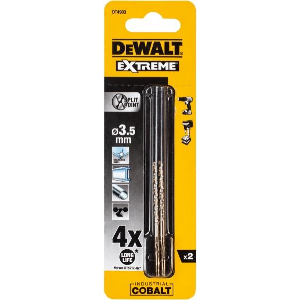 ΤΡΥΠΑΝΙΑ ΚΟΒΑΛΤΙΟΥ ΗSS-E DEWALT 3.5Χ70ΜΜ - 2 ΤΕΜ DT4903