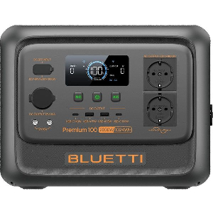 BLUETTI PREMIUM 100 V2 PORTABLE POWER STATION, 1800W AC OUTLET 1024WH
