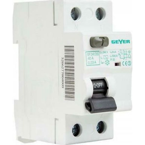 GEYER ΡΕΛΕ ΔΙΑΦΥΓΗΣ 2P 63A 30MA AC