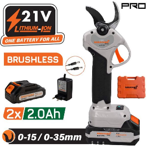 NAKAYAMA PRO EC1435 ΨΑΛΙΔΙ ΚΛΑΔΟΥ ΜΠΑΤΑΡΙΑΣ 21V, BRUSHLESS, ΠΡΟΟΔΕΥΤΙΚΗ ΚΟΠΗ 0-15MM/0-35MM, 0.85KG